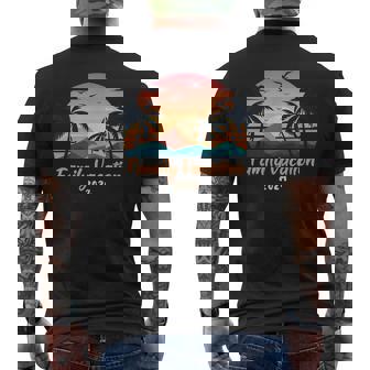 ファミリーバケーション 2024 家族同窓会 サマービーチ お揃い メンズTシャツ バックプリント - Kawaiitshirt