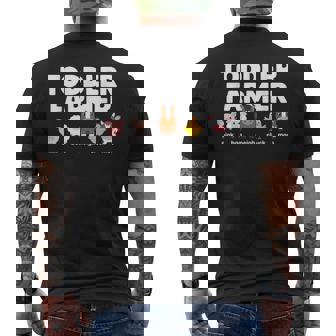 ファームアニマルサウンドoink Baa Neigh Cluck Moo 幼児農家 メンズTシャツ バックプリント - Kawaiitshirt