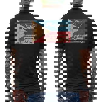 フィリピン ジープニー ディスコ セブ スービック アンヘレス パームス マニラ パラワン ギフト お土産 メンズTシャツ バックプリント - Kawaiitshirt