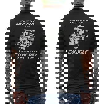 フィリピン ジープニー ディスコ セブ スービック アンヘレス パームス マニラ お土産 パラワン ギフト メンズTシャツ バックプリント - Kawaiitshirt