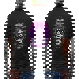 フェアリースケルトン 死者の日 Dia De Los Muertos ハロウィン メンズTシャツ バックプリント - Kawaiitshirt