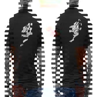 フェミニンなフェアリーテイルにインスパイアされています。 メンズTシャツ バックプリント - Kawaiitshirt