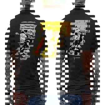 フェリックス・ザ・キャット・クールエスト・キャット・アラウンド メンズTシャツ バックプリント - Kawaiitshirt