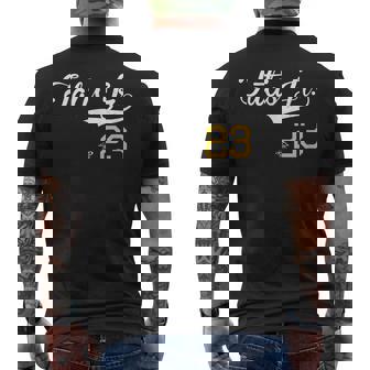 フェルナンド・タティスjrヴィンテージゲームデー メンズTシャツ バックプリント - Kawaiitshirt