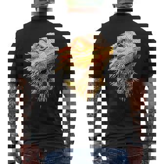 フトアゴヒゲトカゲ ポゴナ フトアゴヒゲトカゲ かわいいフトアゴヒゲトカゲ メンズTシャツ バックプリント - Kawaiitshirt