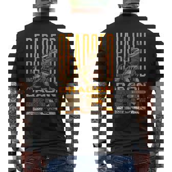 フトアゴヒゲトカゲ 爬虫類キーパー ビアディ トカゲ ストリートウェア メンズTシャツ バックプリント - Kawaiitshirt