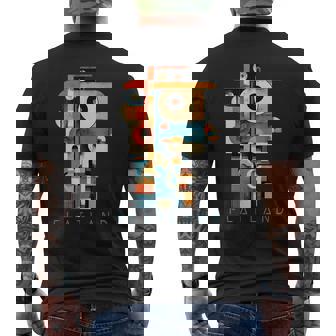 フラットランド エドウィン・A・アボット作 多次元のロマンス メンズTシャツ バックプリント - Kawaiitshirt