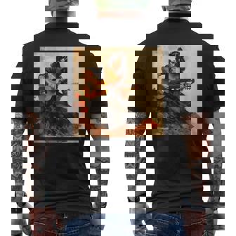 フラメンコダンサー セビリア Espana フラメンコ愛好家 スペインアート メンズTシャツ バックプリント - Kawaiitshirt