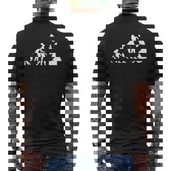 フラメンコダンス エボリューション スペイン メンズTシャツ バックプリント - Kawaiitshirt