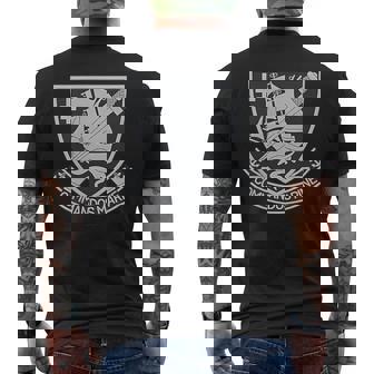 フランス軍特殊部隊テロ対策バックプリント メンズTシャツ バックプリント - Kawaiitshirt