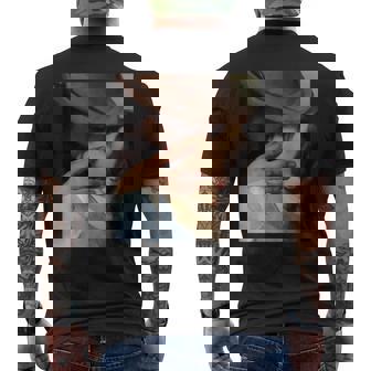 フランチェスコ・ヘイズによるキス メンズTシャツ バックプリント - Kawaiitshirt