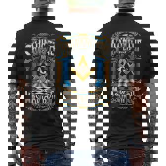フリーメーソンのシンボル「フリーメーソンのプライドの光を共有する」S&C メンズTシャツ バックプリント - Kawaiitshirt