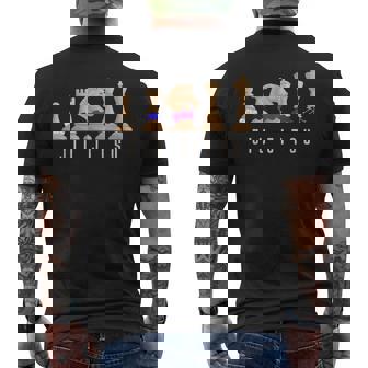 ブラジリアン柔術 チェストレーニンググラフィック ブラジリアン柔術 メンズTシャツ バックプリント - Kawaiitshirt