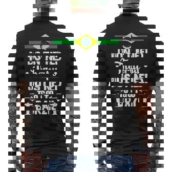 ブラジルのコルコバードのキリスト像 メンズTシャツ バックプリント - Kawaiitshirt