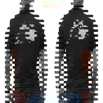 ブラックコーヒー オーブリー・ビアズリー 1895 メンズTシャツ バックプリント - Kawaiitshirt