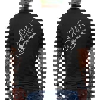 ブルースミュージックギターブルースイズトゥルースヴィンテージ メンズTシャツ バックプリント - Kawaiitshirt