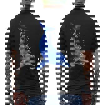 ブルードルフィン海洋海獣 セーブ・ザ・オーシャンズ メンズTシャツ バックプリント - Kawaiitshirt