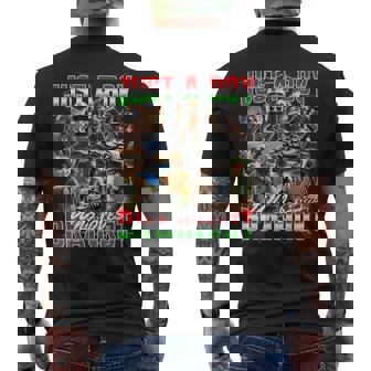 ブレインロットが大好きな少年 オールイタリアンブレインロットミーム メンズTシャツ バックプリント - Kawaiitshirt