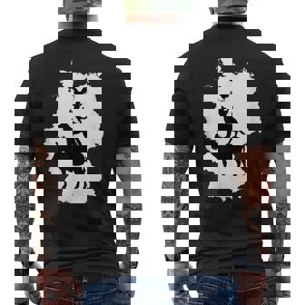 ブレーメン・タウン・ミュージシャン メンズTシャツ バックプリント - Kawaiitshirt