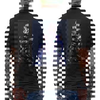 ブロマイドシリーズ ウルトラマンヒカリ メンズTシャツ バックプリント - Kawaiitshirt