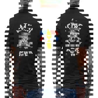 プラタノパワー ドミニカ共和国独立記念日 メンズTシャツ バックプリント - Kawaiitshirt