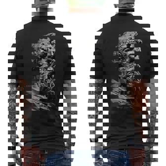 プラトンギリシャ哲学者 メンズTシャツ バックプリント - Kawaiitshirt