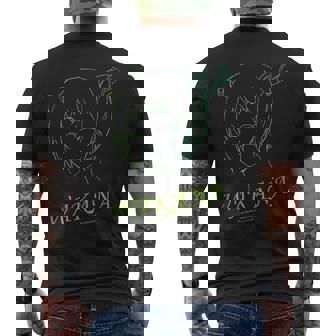 プリティーリズム・レインボーライブ フェイスシリーズ わかな メンズTシャツ バックプリント - Kawaiitshirt