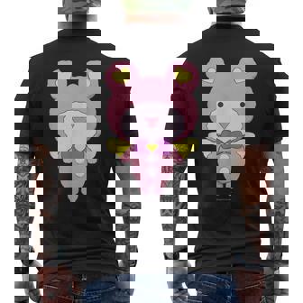 プリパラ クマ メンズTシャツ バックプリント - Kawaiitshirt