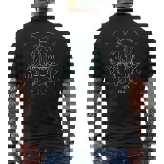 プリパラ フェイスシリーズ あまり メンズTシャツ バックプリント - Kawaiitshirt