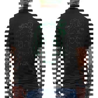 プリパラ フェイスシリーズ ふわり メンズTシャツ バックプリント - Kawaiitshirt