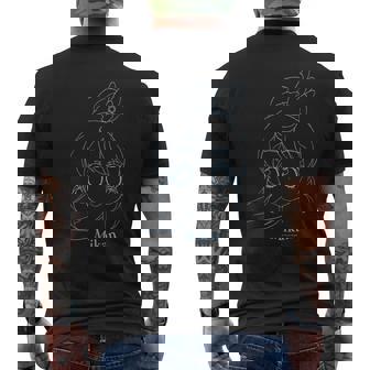 プリパラ フェイスシリーズ みかん メンズTシャツ バックプリント - Kawaiitshirt