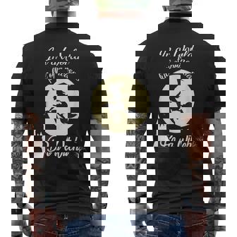 プリンセスがいっぱいの世界では魔女の月ハロウィンの贈り物になる メンズTシャツ バックプリント - Kawaiitshirt