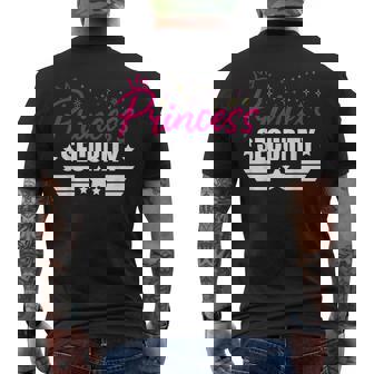 プリンセスセキュリティ面白いグラフィックハロウィーン メンズTシャツ バックプリント - Kawaiitshirt