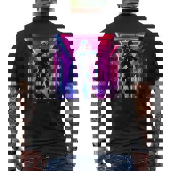 プレデターエイリアン メンズTシャツ バックプリント - Kawaiitshirt