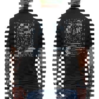 プロディジーxスケルトンダンボール メンズTシャツ バックプリント - Kawaiitshirt