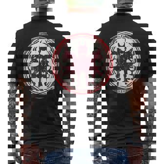 ヘルハウンド ケルベロス コスチューム 三頭 ハデスの猟犬 メンズTシャツ バックプリント - Kawaiitshirt