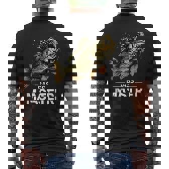 ベイトキャスター フィッシャーマン バスマスター ブラックバス釣り メンズTシャツ バックプリント - Kawaiitshirt
