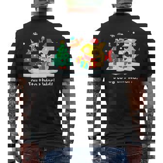 ベイビーシャーク・ウィリアム・クリスマス・ホリデー・サンタ・プレゼント・キッズ・メンズ・ウーマンズ メンズTシャツ バックプリント - Kawaiitshirt