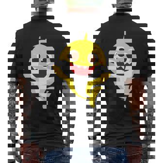 ベイビーシャーク・ハロー・サメもぞく・プレゼント・キッズ・メンズ・ウーマンズ メンズTシャツ バックプリント - Kawaiitshirt