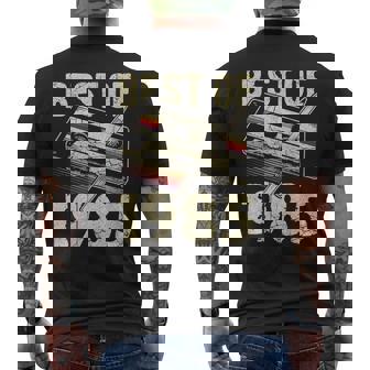 ベスト・オブ1985、オーディオ・カセット、40歳の誕生日、40歳 メンズTシャツ バックプリント - Kawaiitshirt