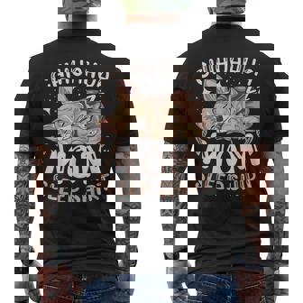 ベスト・チワワ・ママ・スリープ・シャツ、子犬と犬 メンズTシャツ バックプリント - Kawaiitshirt