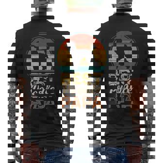 ベスト・プードル・パパ、父の日 メンズTシャツ バックプリント - Kawaiitshirt