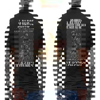 ベルジアン・シェパード・ドッグt（愛人と主人のマリノア用） メンズTシャツ バックプリント - Kawaiitshirt