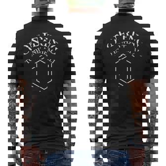 ベンゼン・ダー・リング・ケミー メンズTシャツ バックプリント - Kawaiitshirt