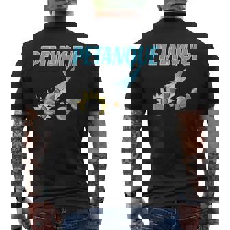 ペタンク プレイヤー用 メンズTシャツ バックプリント - Kawaiitshirt