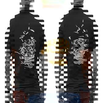 ペット ヒョウ ヤモリギフト I Love My メンズTシャツ バックプリント - Kawaiitshirt