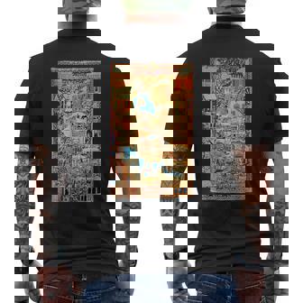 ペルシャ絨毯のランドマークカシュマル メンズTシャツ バックプリント - Kawaiitshirt