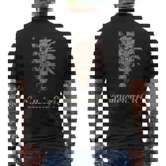 ペンドルトン オレゴン幾何学 部族のカントリーアート メンズTシャツ バックプリント - Kawaiitshirt