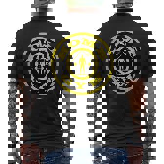 ホームジム アンティーク調ゴールドパロディー 長袖tシャツ メンズTシャツ バックプリント - Kawaiitshirt