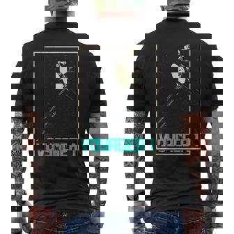 ボイジャー1星間宇宙探査機 太陽系天文学 メンズTシャツ バックプリント - Kawaiitshirt